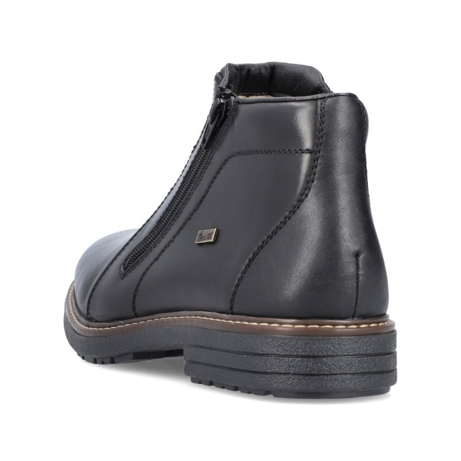Fekete Rieker 33160 Férfi Csizma