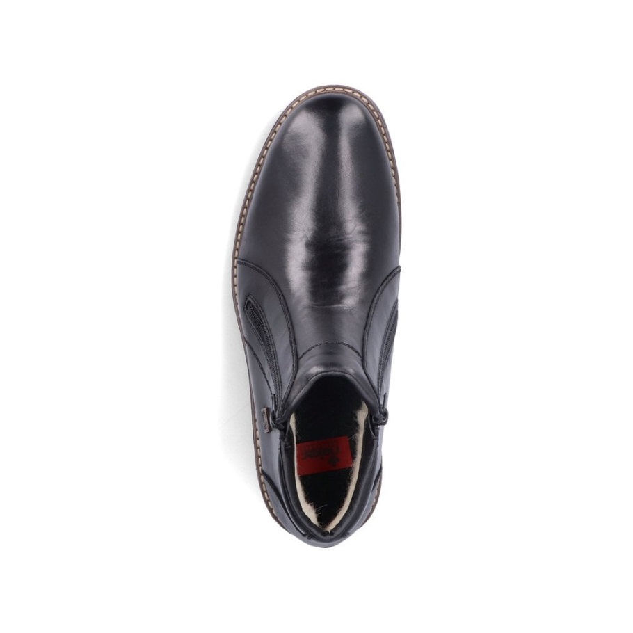 Fekete Rieker 33160 Férfi Csizma