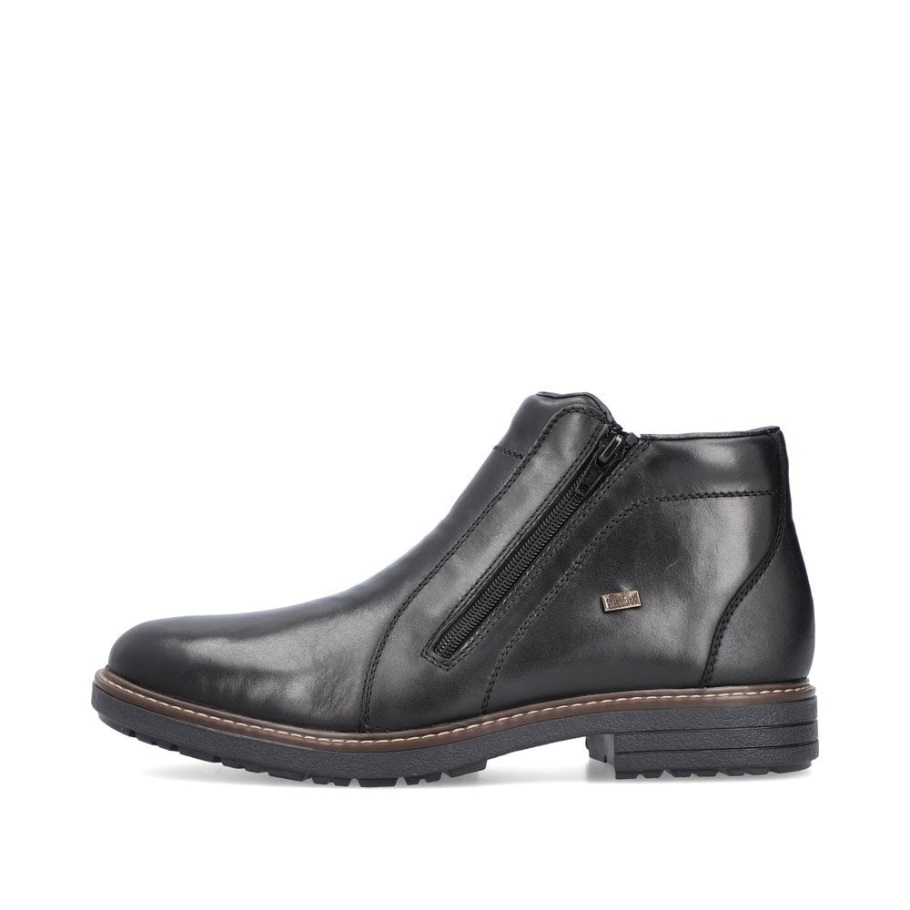 Fekete Rieker 33160 Férfi Csizma