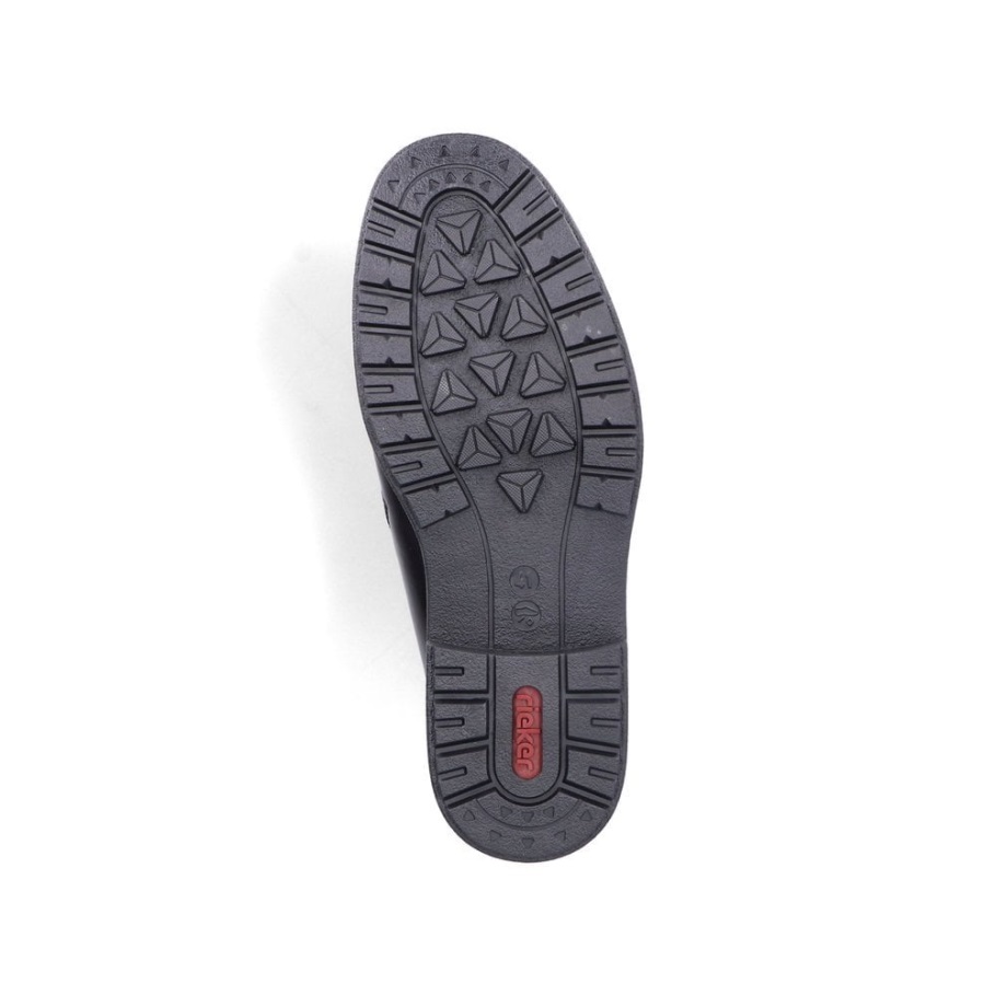 Fekete Rieker 33160 Férfi Csizma