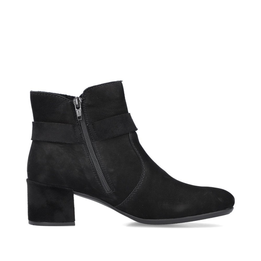 Fekete Rieker 70289 Női Csizma
