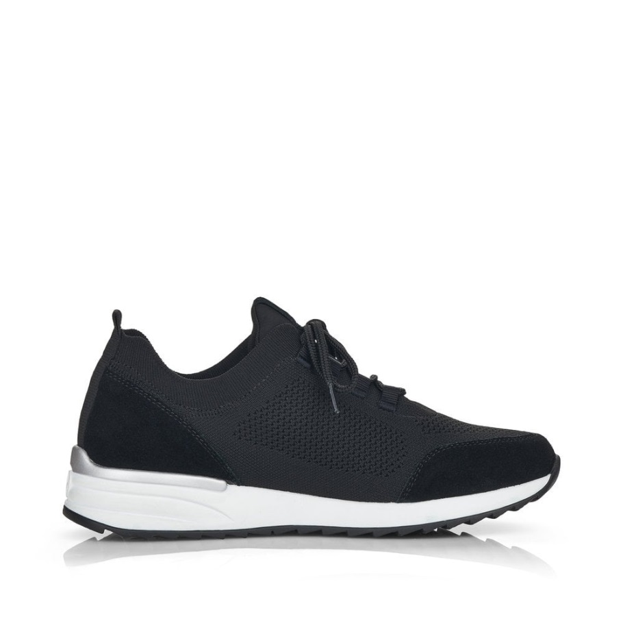 Fekete Rieker N8010 Női Cipő