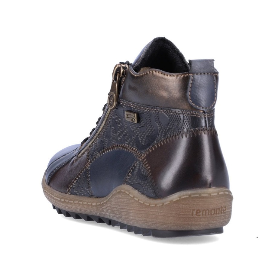 Rieker Blue Remonte R1467 Női Csizma