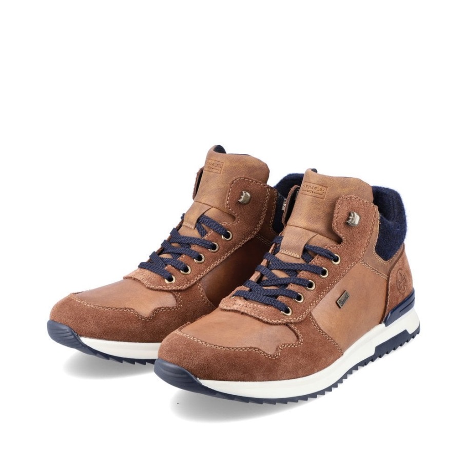 Barna Rieker 36140 Férfi Csizma