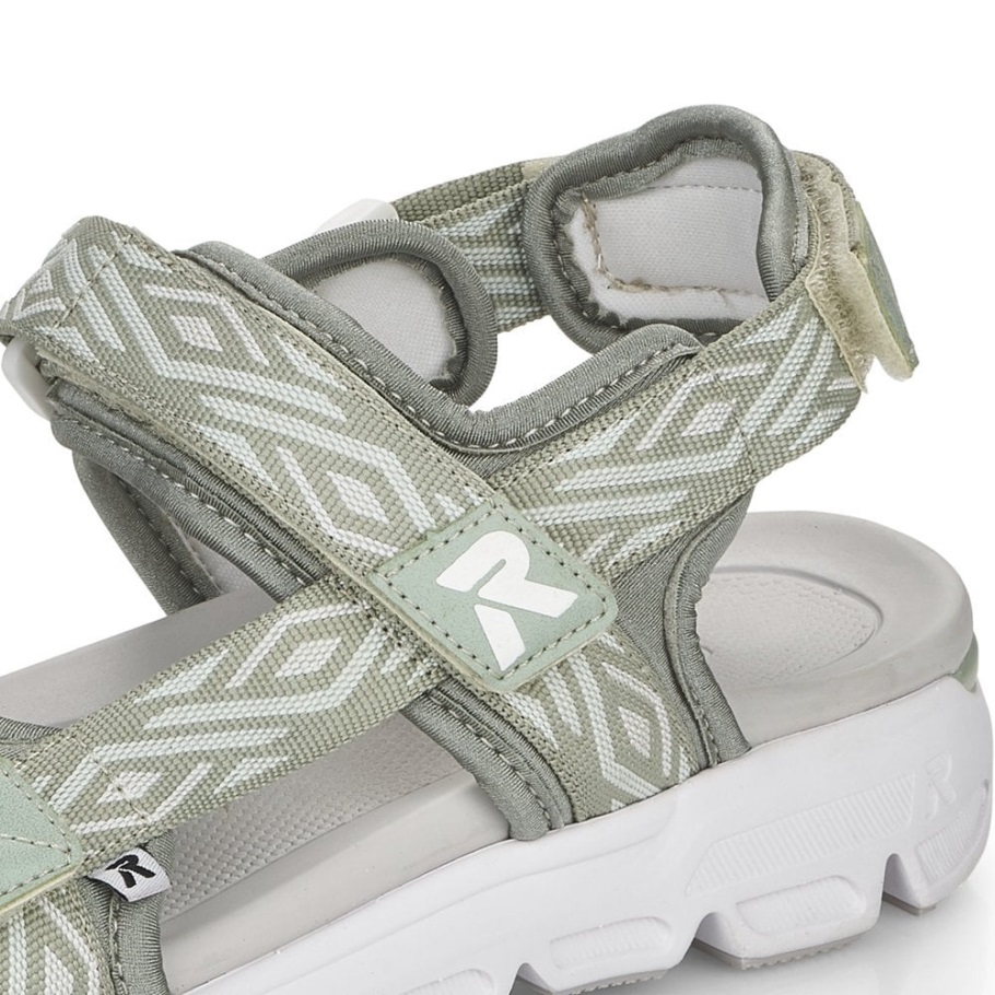 Rieker Zöld R-evolution V8402 Női Szandál