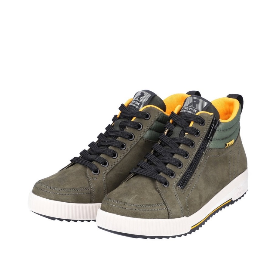 Rieker Zöld R-evolution W0100 Női Csizma