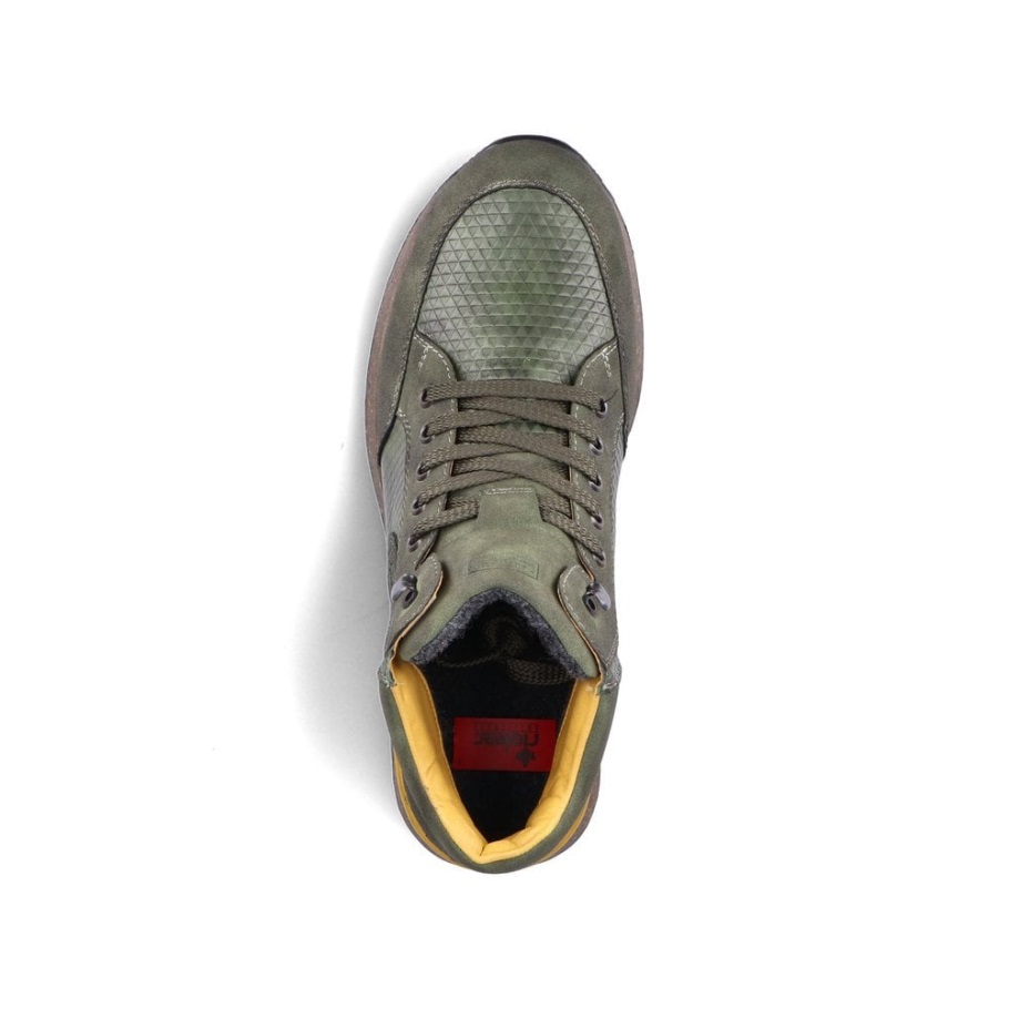 Zöld Rieker 36142 Férfi Csizma