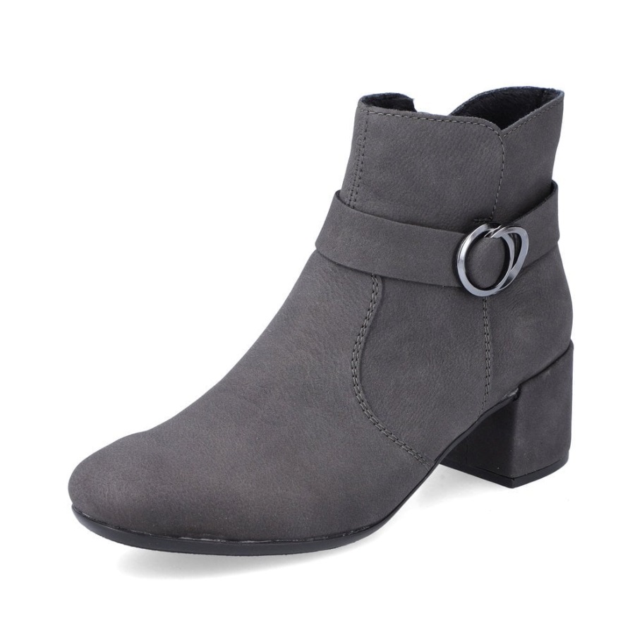 Szürke Rieker 70289 Női Csizma