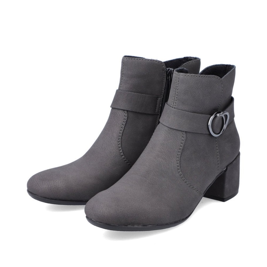 Szürke Rieker 70289 Női Csizma