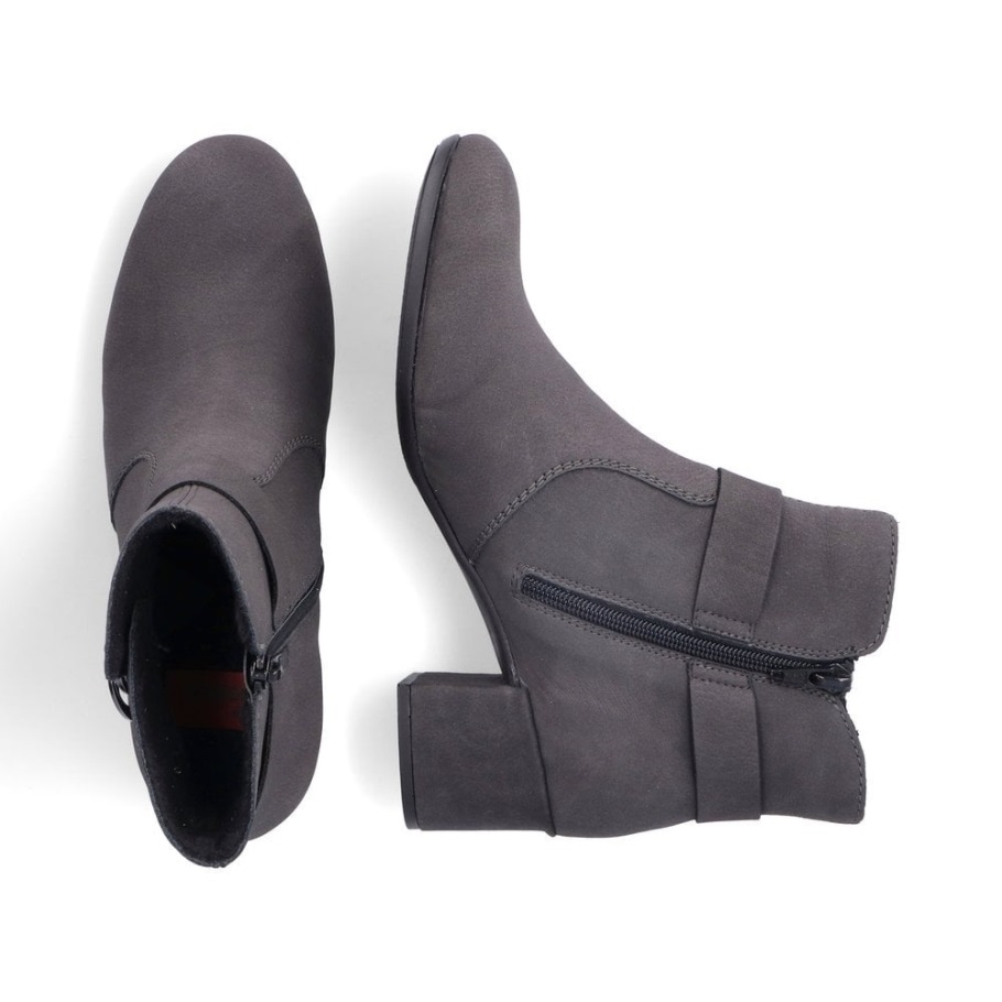 Szürke Rieker 70289 Női Csizma