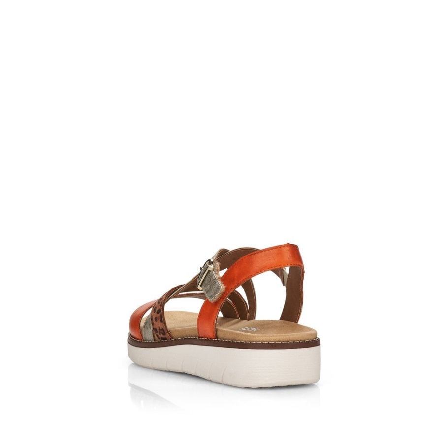 Rieker Metál Remonte D2063 Női Szandál