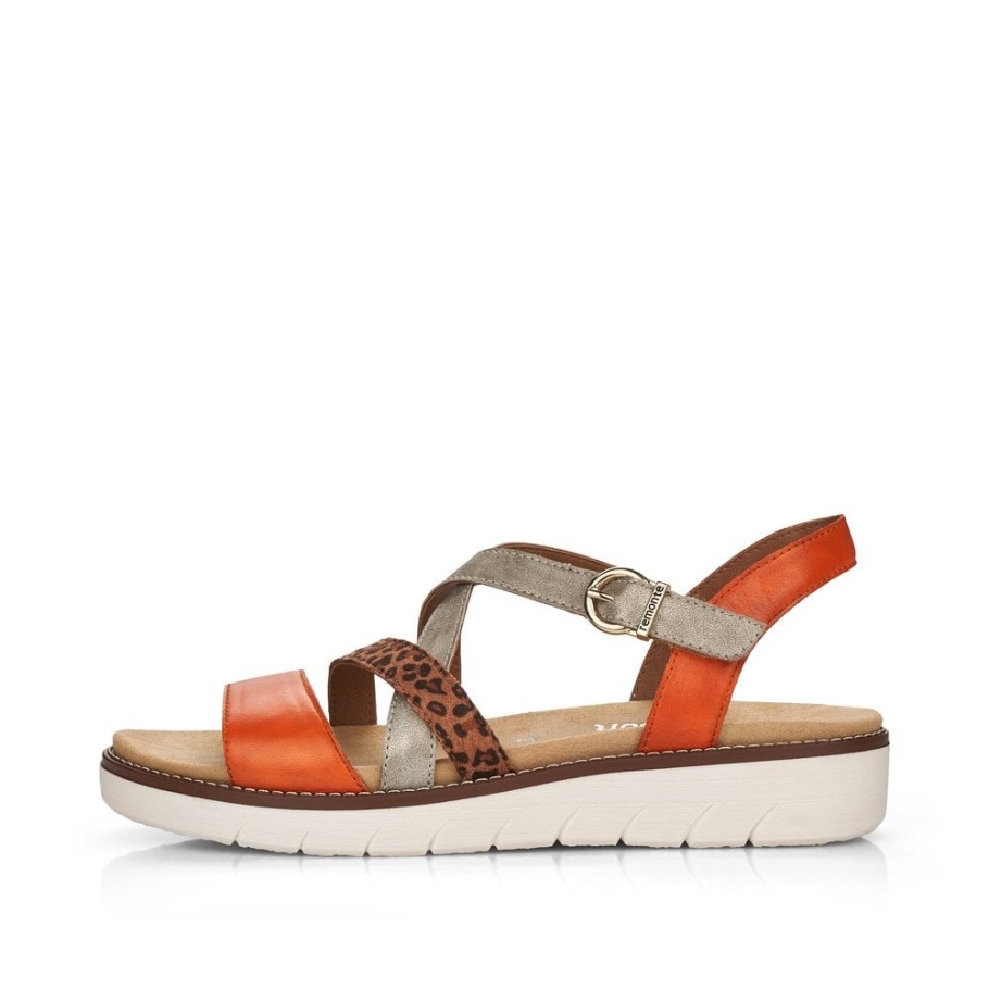 Rieker Metál Remonte D2063 Női Szandál