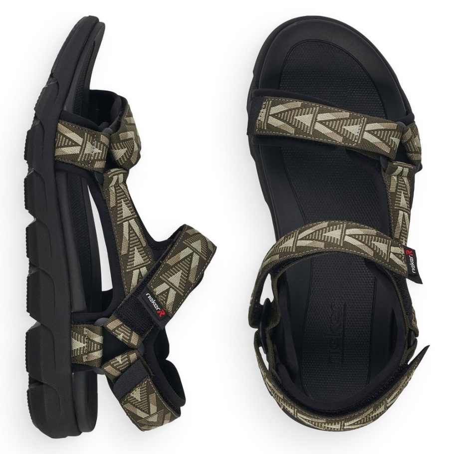 Rieker R-evolution 20802 Férfi Szandál Zöld