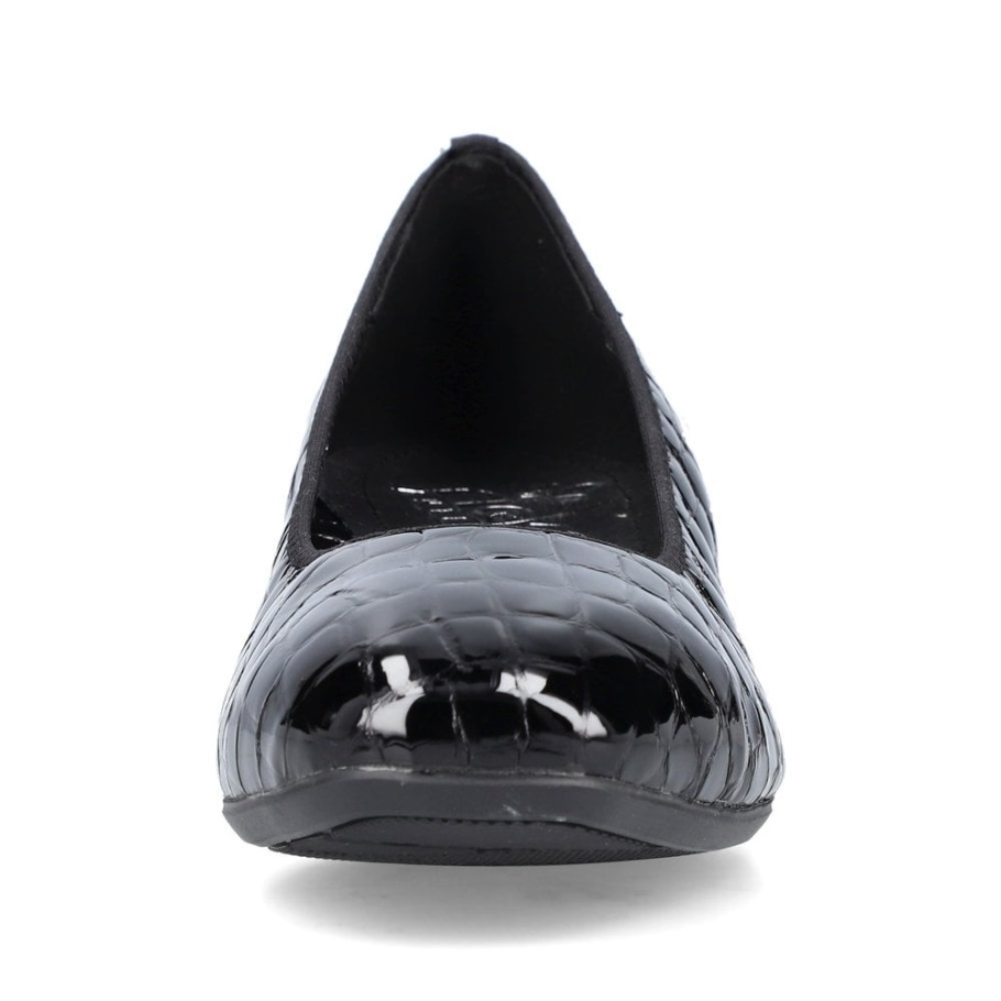 Rieker 49260 Női Bebújós Cipő Fekete