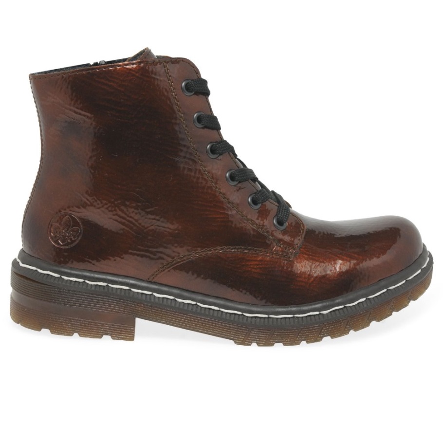 Antik Rieker Flame Ii Női Bokacsizma