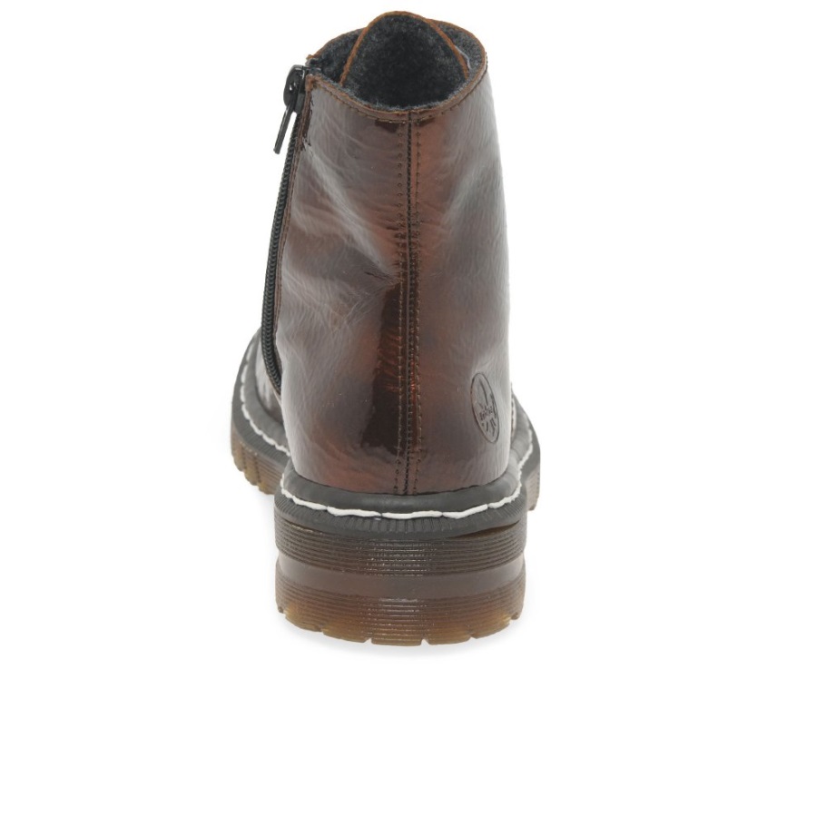 Antik Rieker Flame Ii Női Bokacsizma