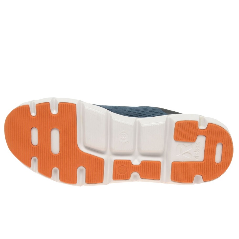 Navy Rieker Woody Férfi Edzőcipő