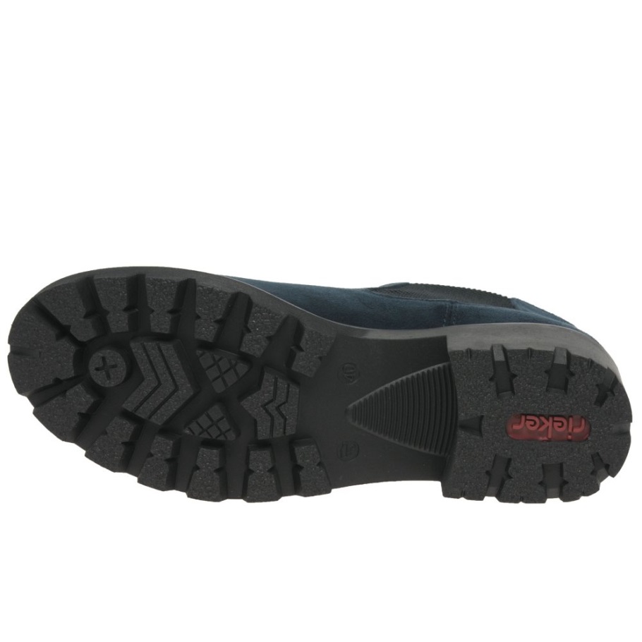 Rieker Makk Női Chelsea Csizma Nautic