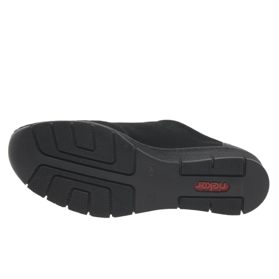 Rieker Cora Női Alkalmi Edzőcipő Fekete