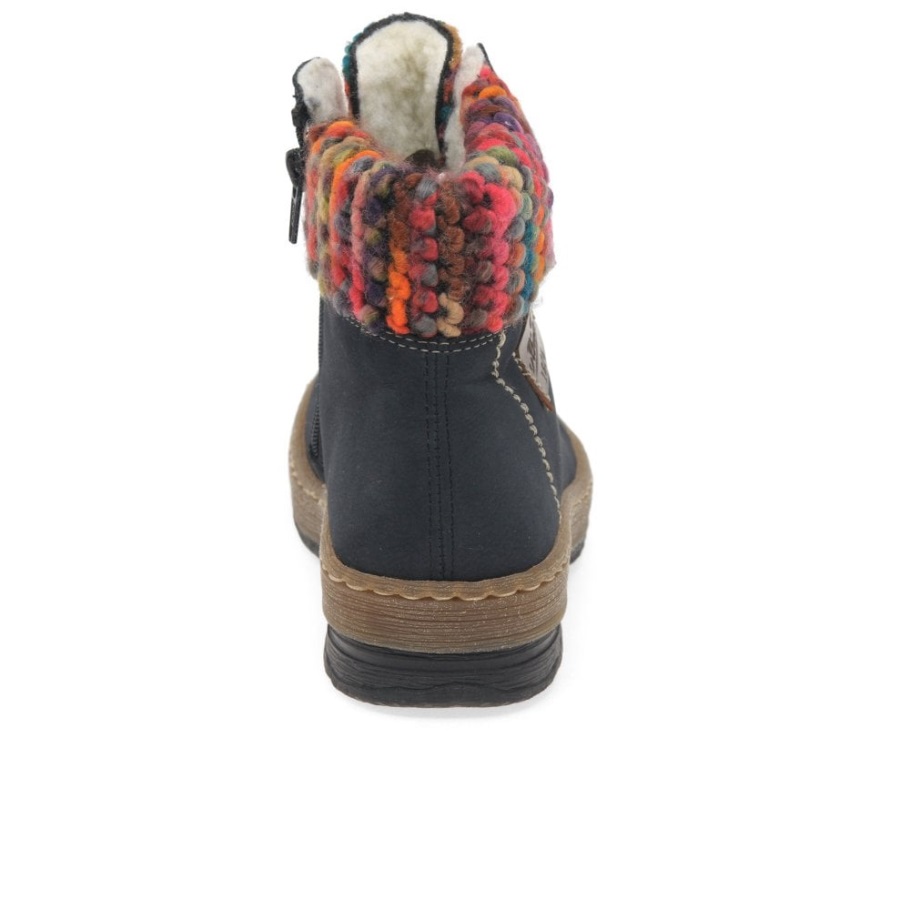 Rieker Smaragd Női Természetjáró Bokacsizma Pacific