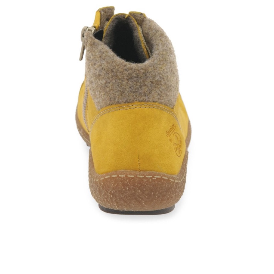 Rieker Joely Női Bokacsizma Méz