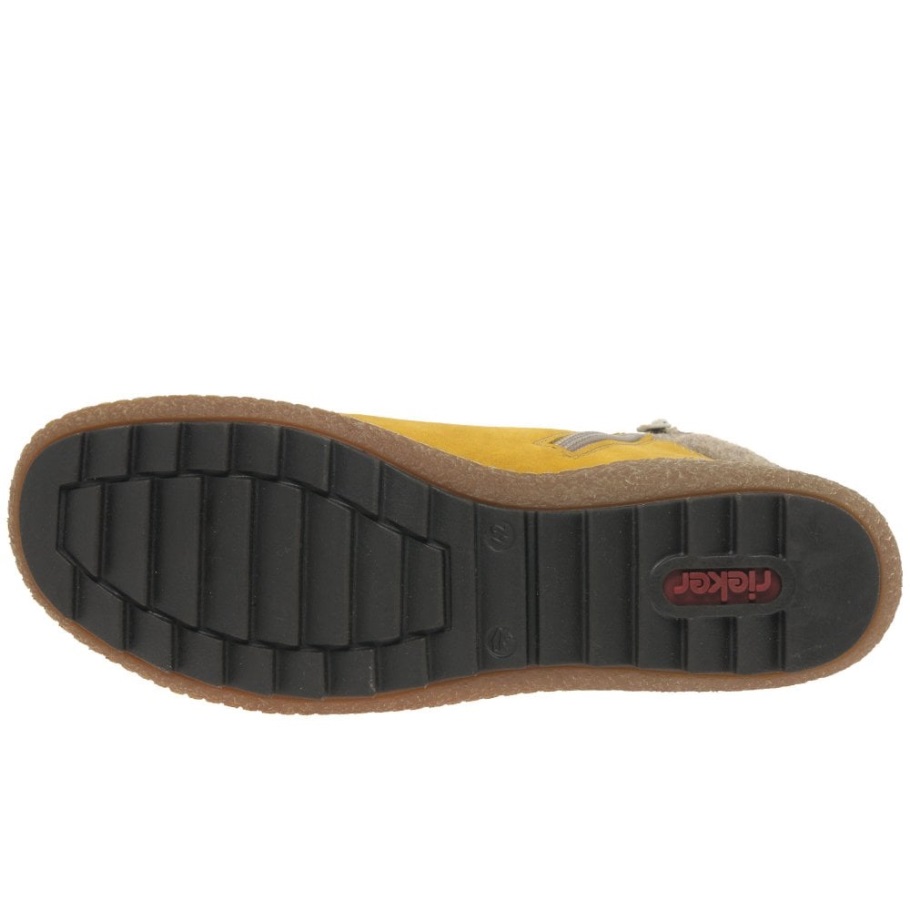 Rieker Joely Női Bokacsizma Méz