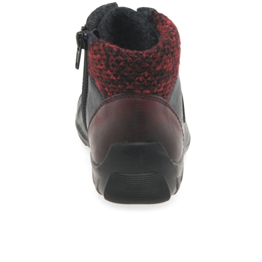 Rieker Josie Női Alkalmi Bokacsizma Sötétkék