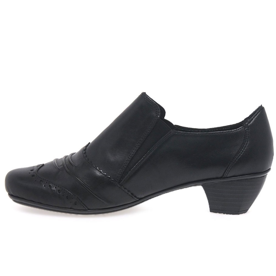 Rieker Odyssey Női Magas Kivágású Udvari Cipő Fekete