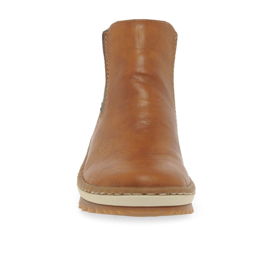 Rieker Weave Női Chelsea Csizma Cayenne