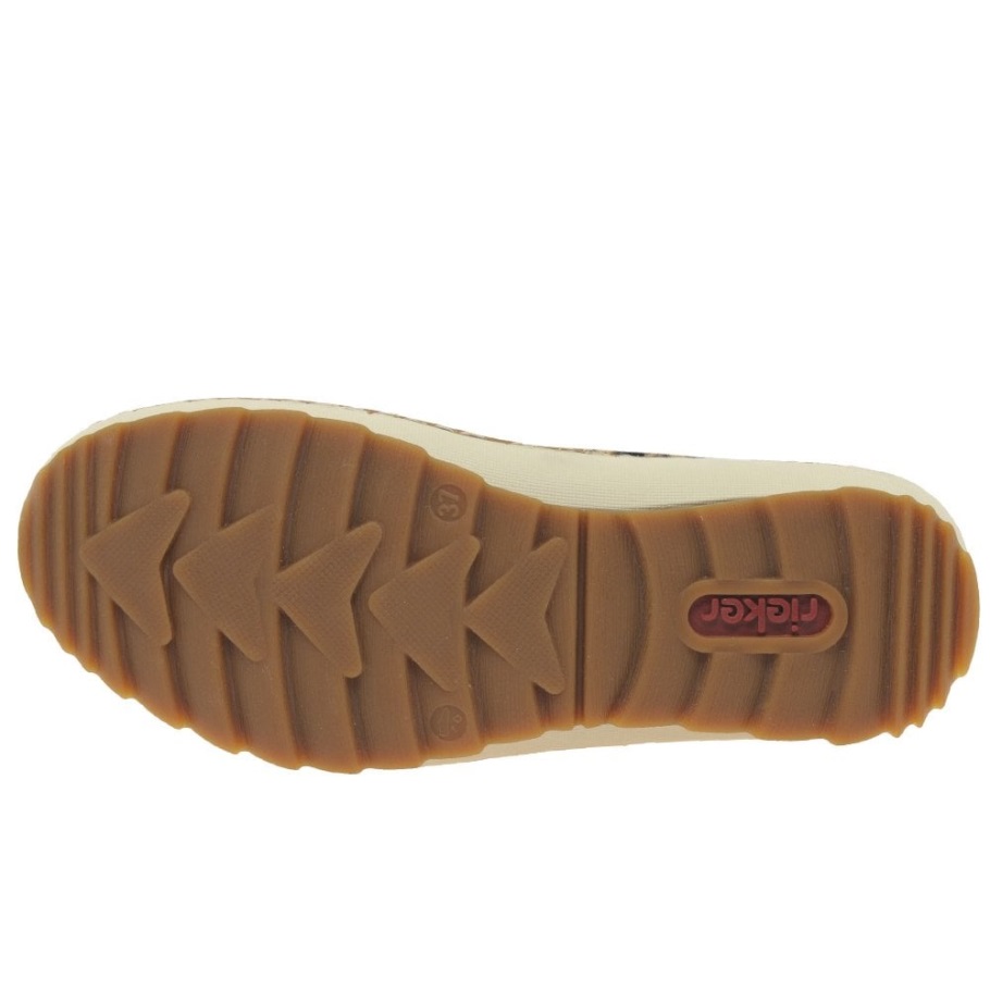 Rieker Weave Női Chelsea Csizma Cayenne