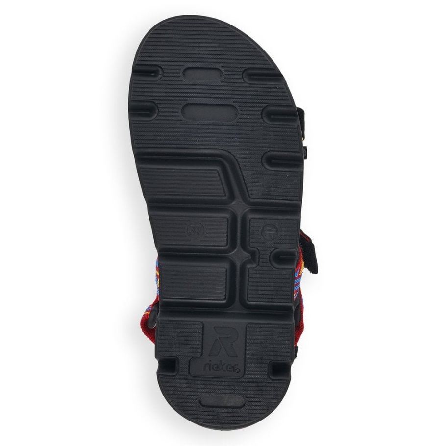 Rieker Piros R-evolution V8402 Női Szandál