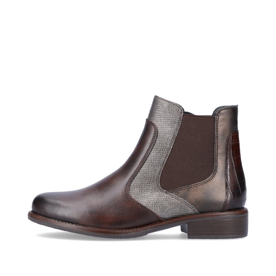 Rieker Remonte D0f70 Női Bokacsizma Barna