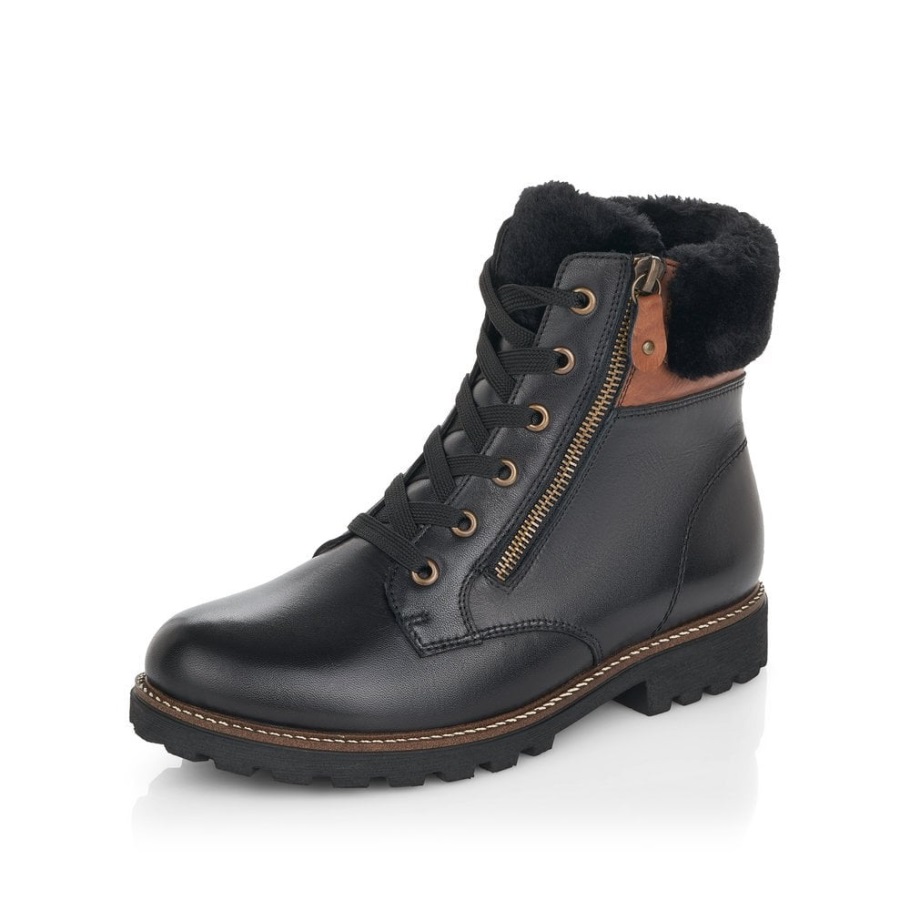 Rieker Remonte D8463 Női Csizma Fekete