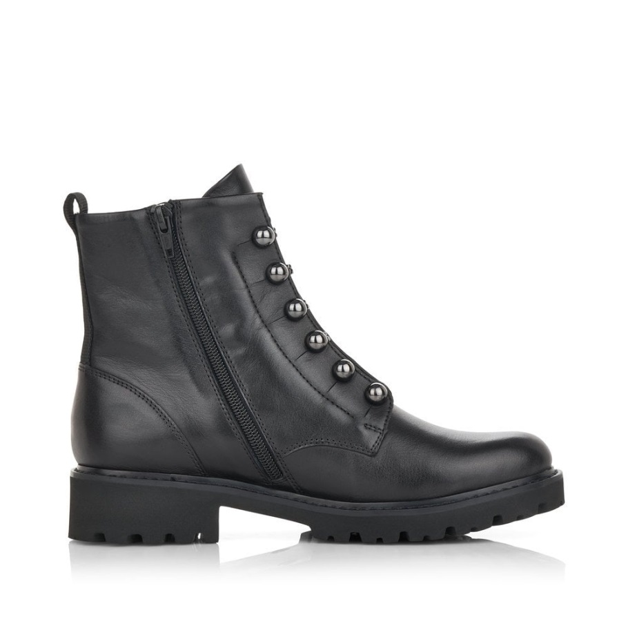 Rieker Remonte D8670 Női Csizma Fekete