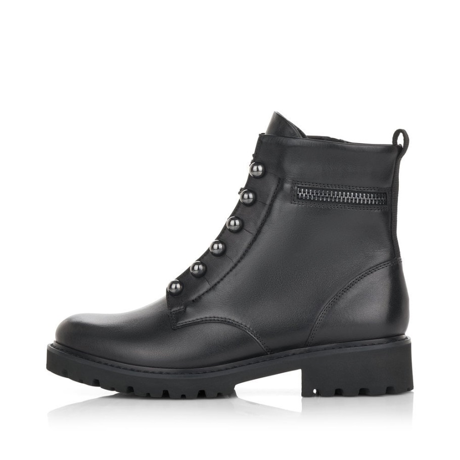 Rieker Remonte D8670 Női Csizma Fekete