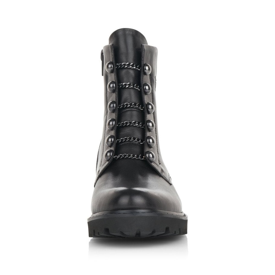 Rieker Remonte D8670 Női Csizma Fekete