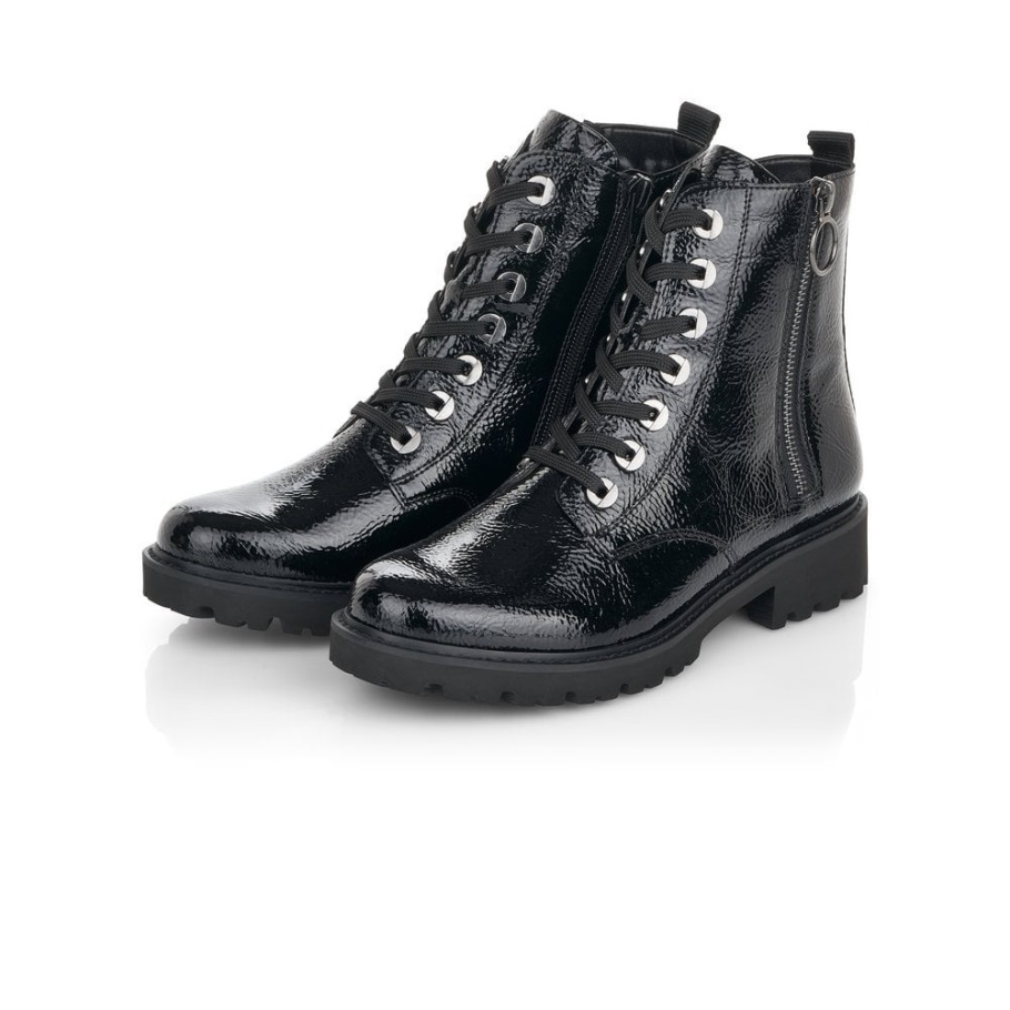 Rieker Remonte D8671 Női Csizma Fekete