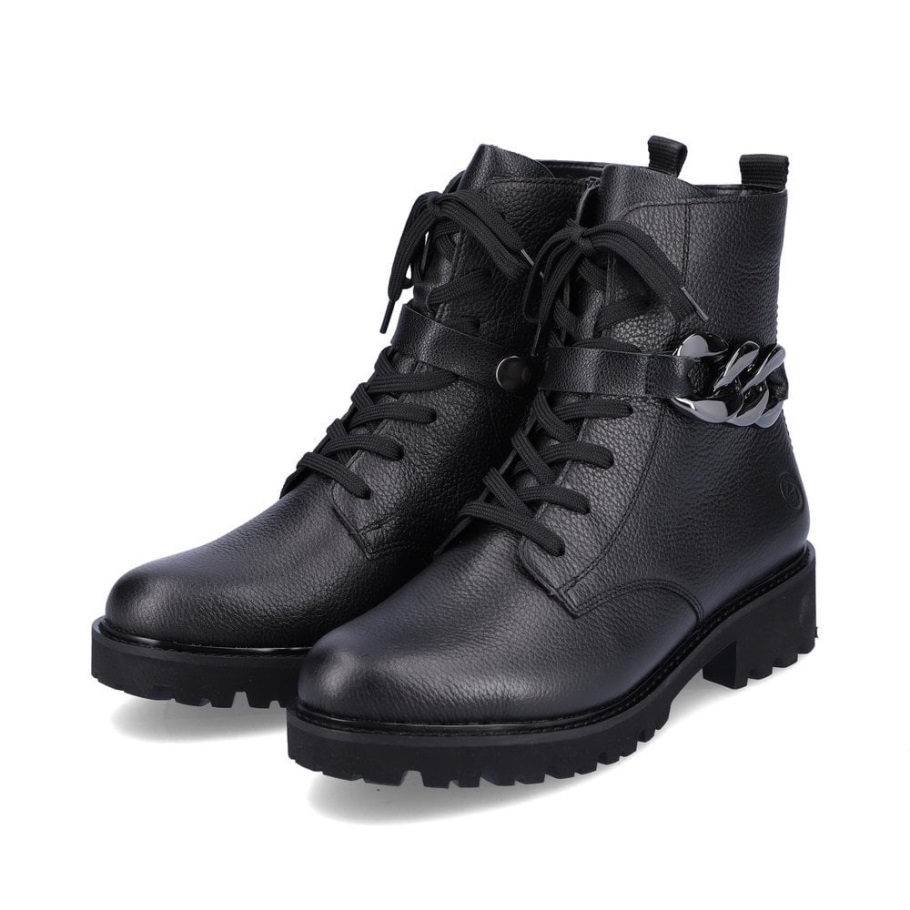 Rieker Remonte D8699 Női Csizma Fekete