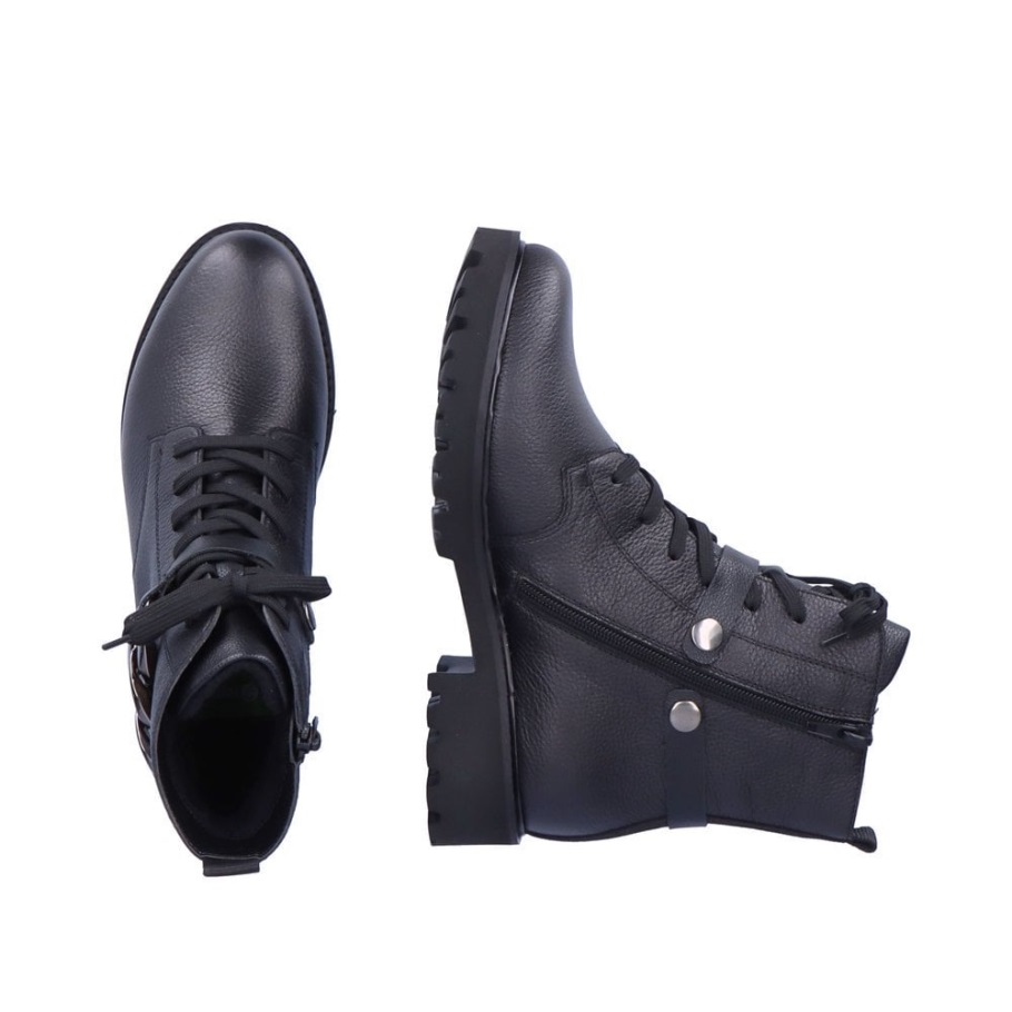 Rieker Remonte D8699 Női Csizma Fekete