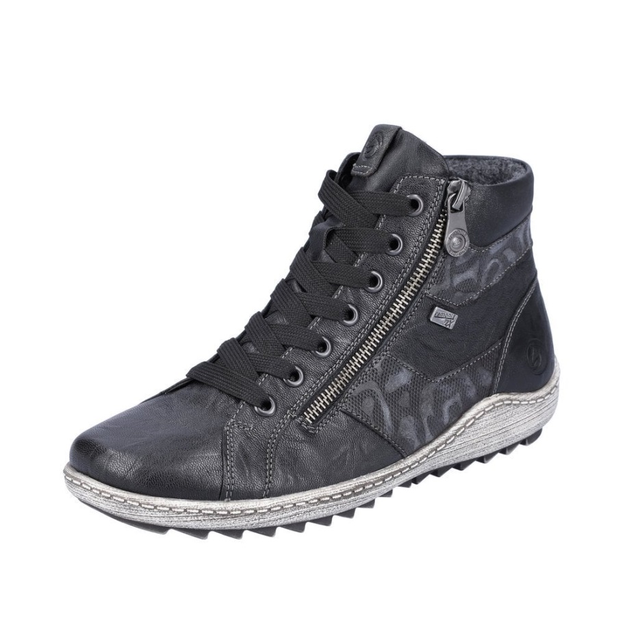 Rieker Remonte R1484 Női Csizma Fekete