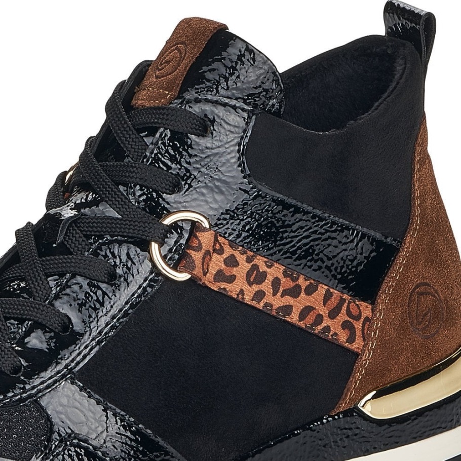 Rieker Remonte R2574 Női Csizma Fekete