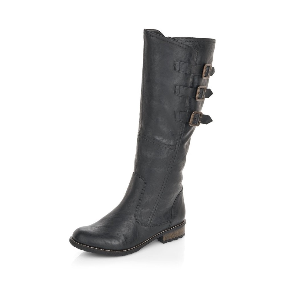Rieker Remonte R3370-01 Női Csizma