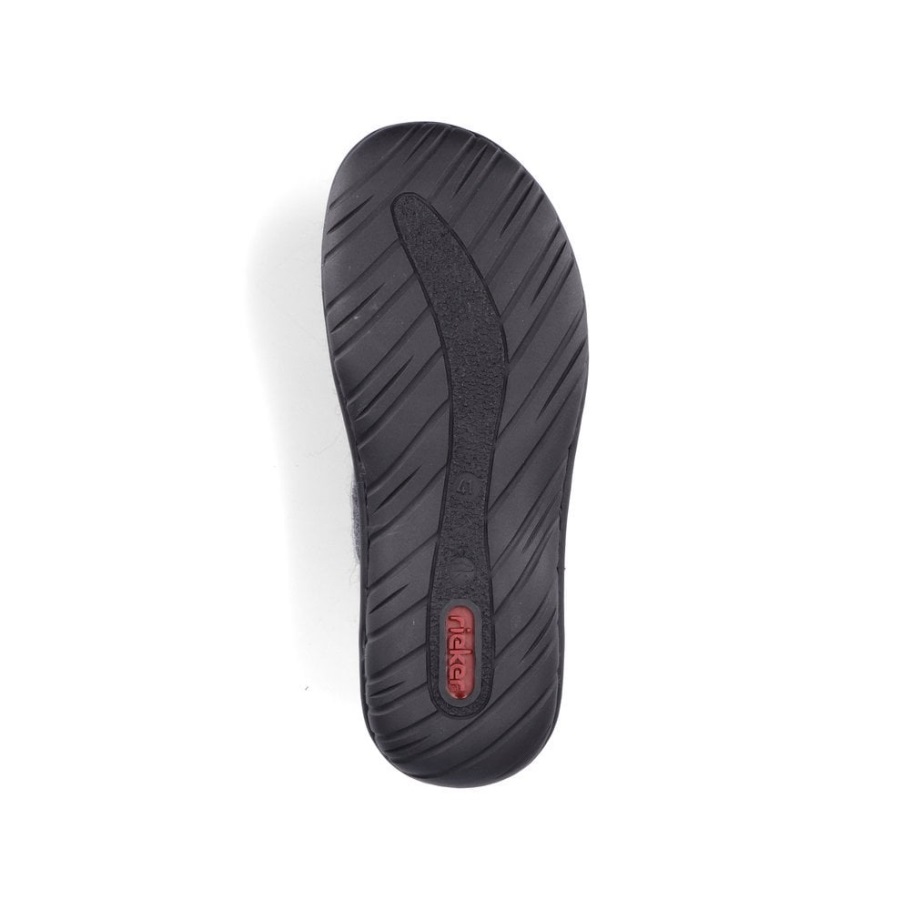 Rieker 26594 Férfi Papucs Szürke