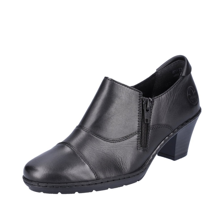 Rieker 57173 Női Cipő Fekete