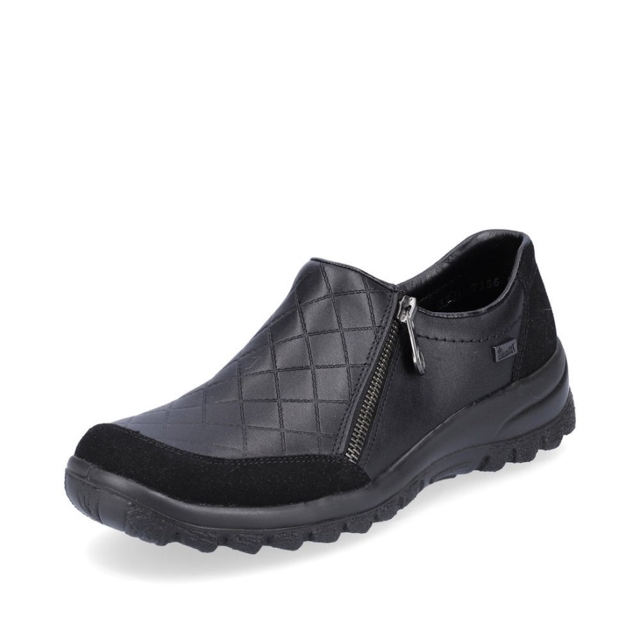 Rieker L7156 Női Cipő Fekete
