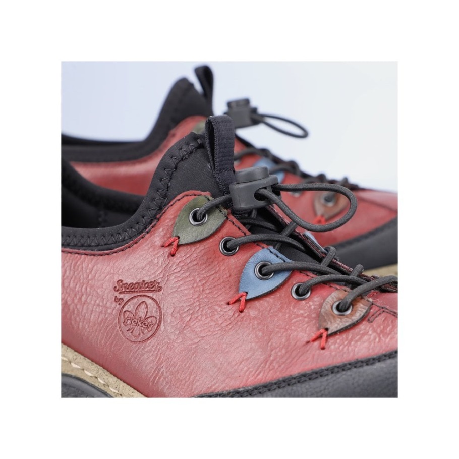 Rieker N3271 Női Cipő Piros