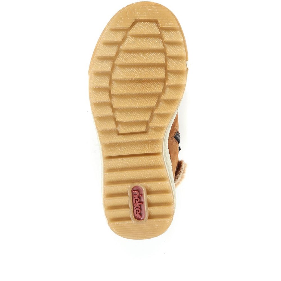 Rieker Barna Több Fűzős Természetjáró Csizma