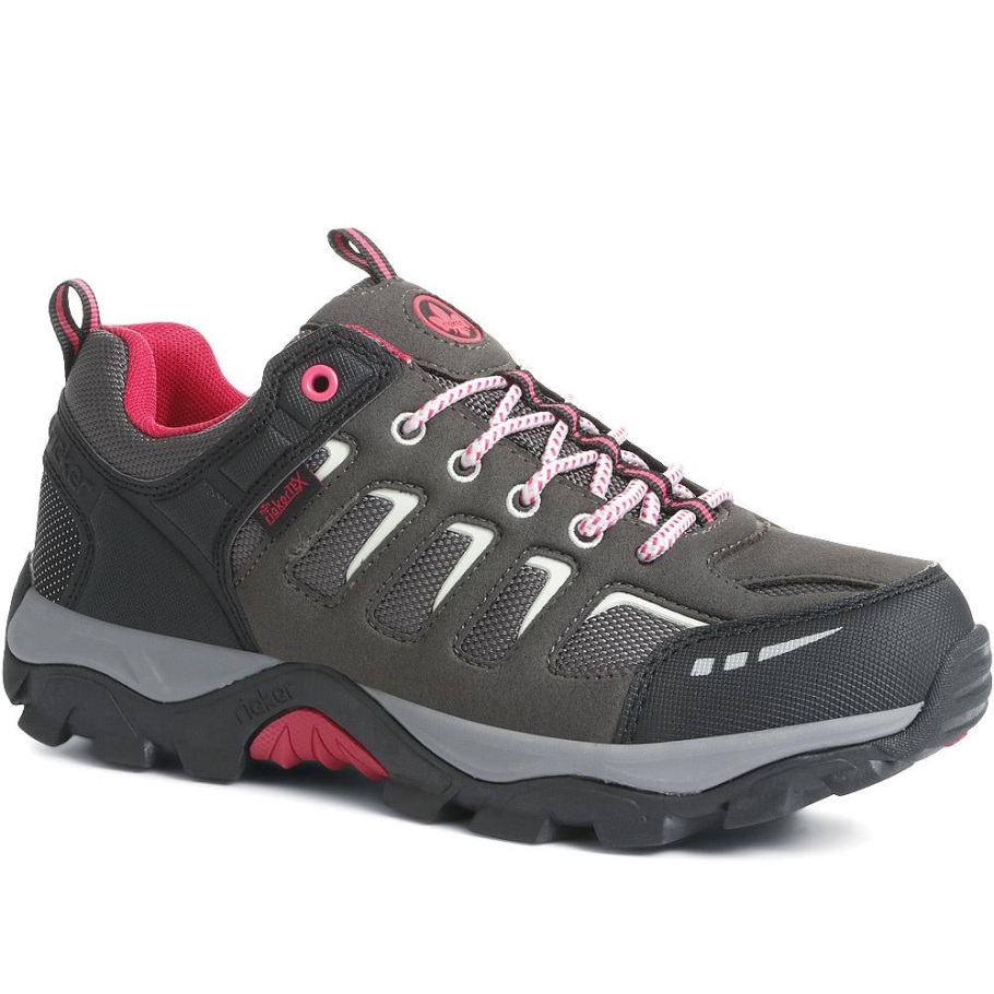 Rieker Szürke-fekete Vízálló Járócipő