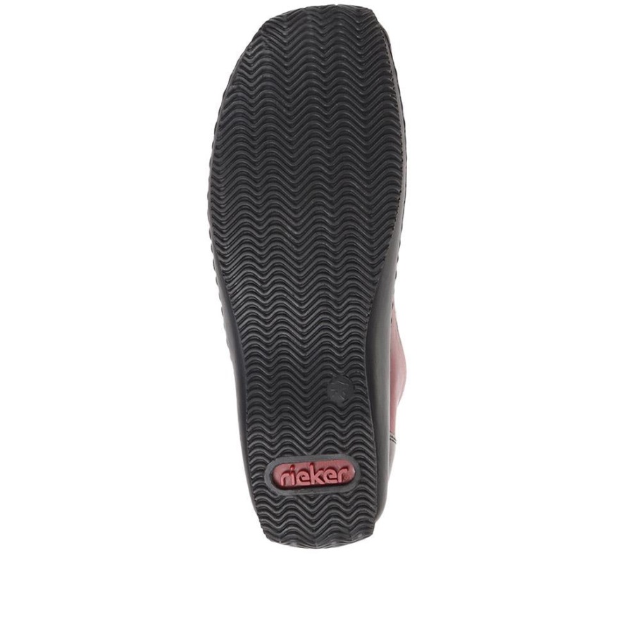 Rieker Magyarország Slip-on Shoes Burgundy