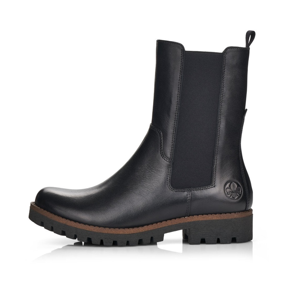 Rieker 78590 Payton Fekete